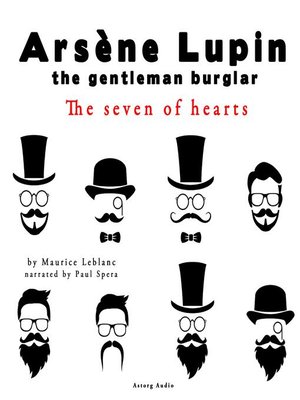 cover image of The Seven of hearts, the adventures of Arsene Lupin the gentleman burglar
